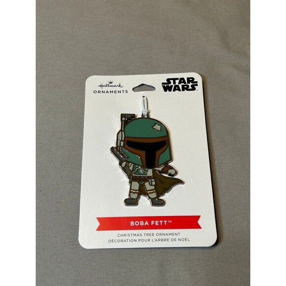 Hallmark Disney Star Wars Boba Fett Christmas Ornament - Picture 1 of 2